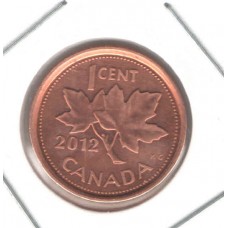 Moeda 1 Cents Canada 2012 ls1663