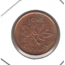 Moeda 1 Cent Canada 2007 ls1802