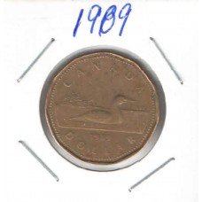 Moeda 1 Dollar Canada 1989 ls936
