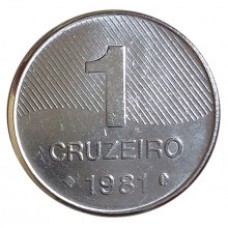 Moeda 1 Cruzeiro 1981