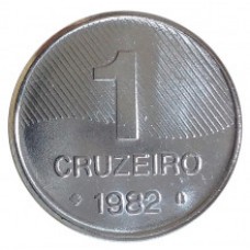 Moeda 1 Cruzeiro 1982