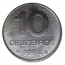 Moeda 10 Cruzeiros 1984