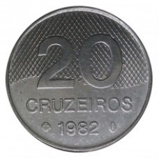 Moeda 20 Cruzeiros 1982