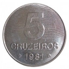 Moeda 5 Cruzeiros 1980