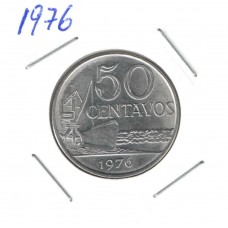 Moeda 50 Centavos 1976