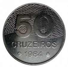 Moeda 50 Cruzeiros 1984