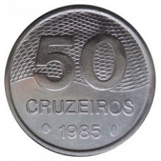 Moeda 50 Cruzeiros 1985