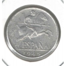 Moeda 10 Centimos 1945 Espanha ls1510