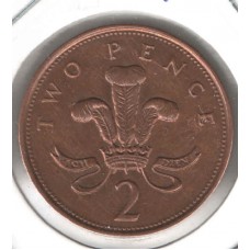 Moeda Two Pence 1994 Inglaterra ls1380