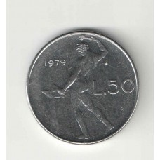 Moeda 50 Liras 1979 - Itália