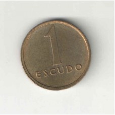 Moeda 1 Escudo 1985 Portugal 
