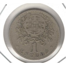 Moeda 1 Escudo 1928 Portugal ls1698