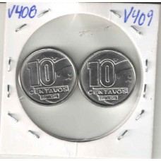 Moedas 10 Centavos 1989/1990 ls 646