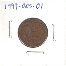Moeda 5 Centavos 1999