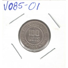 Moeda 100 Réis 1931 - V085 ls650
