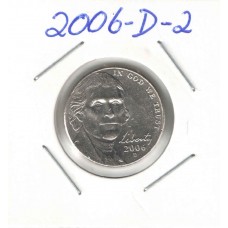 Moeda Five Cents 2006 D
