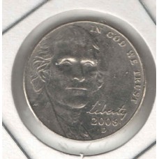 Moeda Five Cents 2006-D ls1441