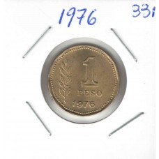 Moeda 1 Peso 1976 Argentina ls331