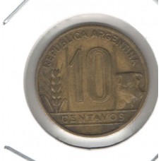 Moeda 10 Centavos 1947 Argentina  ls1750