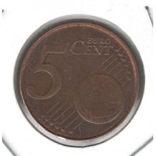 Moeda 5 Cents Euros 2005 Bélgica ls1427