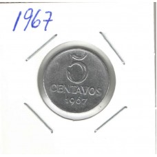 Moeda 5 Centavos 1967