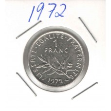 Moeda 1 Franc 1972 França