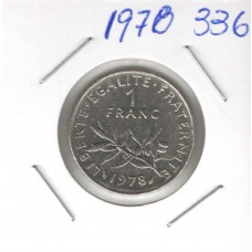 Moeda 1 Franc 1978 França