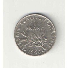 Moeda 1 Franc 1960 França ls735