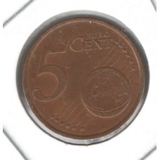 Moeda 5 Cents Euros França 2010 ls1423