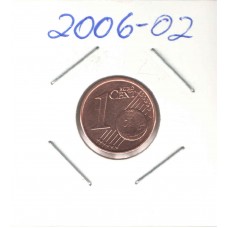 Moeda 1 Cents Euros Grécia 2006-02