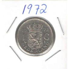 Moeda 1 Gulden 1972 Holanda ls939