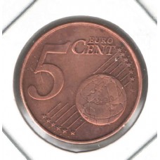 Moeda 5 Cents Euros 2001 Holanda ls1422