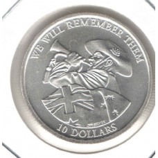 Moeda  10 Dollars 2011 Nauru Silver Proof
