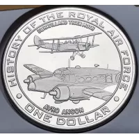 Moeda 1 Dollar 2007 Nauru Royal Air Force 00557 