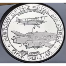 Moeda 1 Dollar 2007 Nauru Royal Air Force 00557 