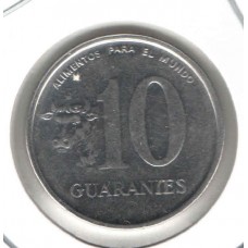 Moeda 10 Guaranies 1986 Paraguay FAO ls1728