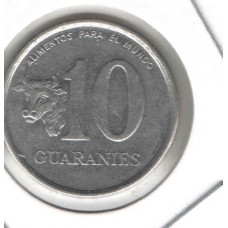 Moeda 10 Guaranies 1984 Paraguay FAO ls1747