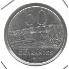 Moeda 50 Guaranies 1975 Paraguay ls1723