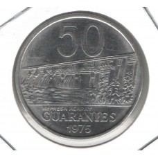 Moeda 50 Guaranies 1975 Paraguay ls1730