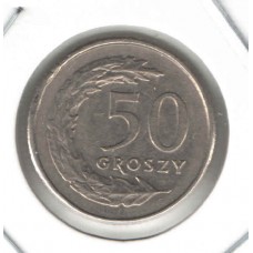 Moeda 50 Groszy 1995 Polônia ls1493